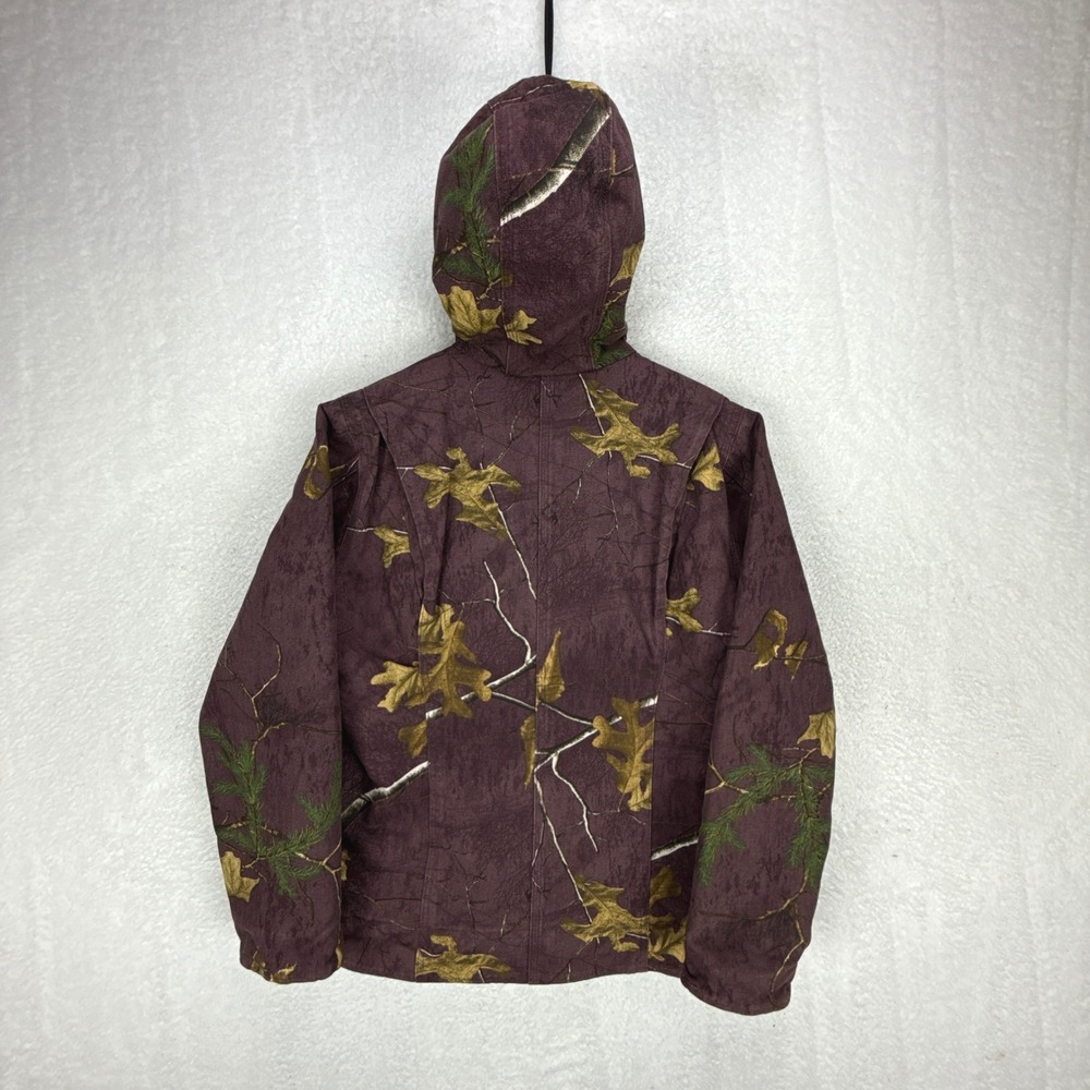 Carhartt Sierra Jacket Sherpa Womens Medium 102309 546 RealTree Camo Purple NWT - Picture 2 of 16